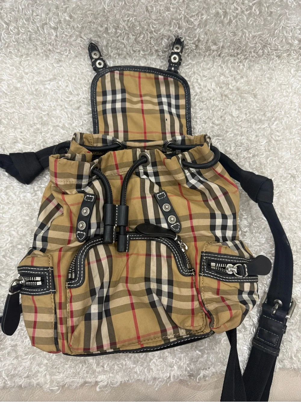 Burberry Nova Check Mini Rucksack/Backpack